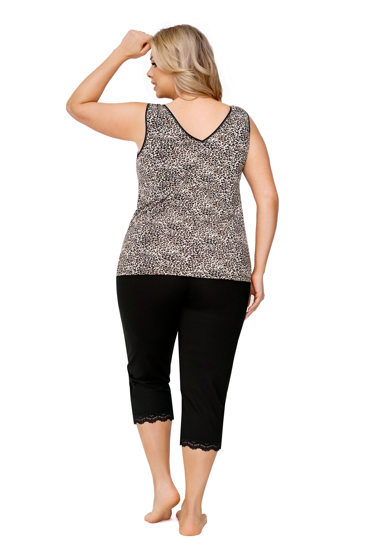 Omena plus size - piżama damska zdjęcie 2