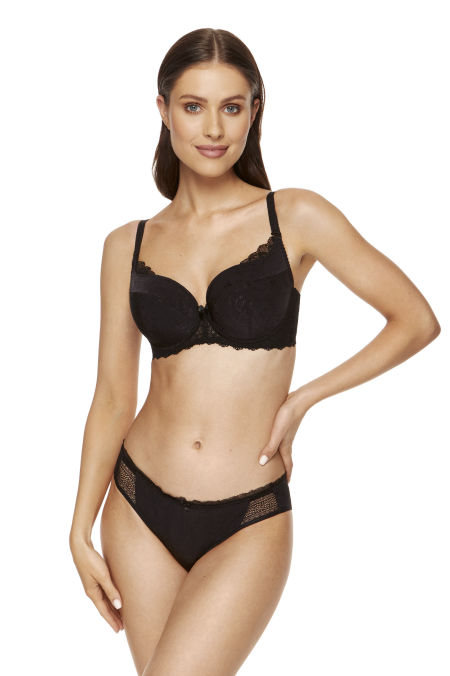 Linda figi z ozdobną kokardką czarne