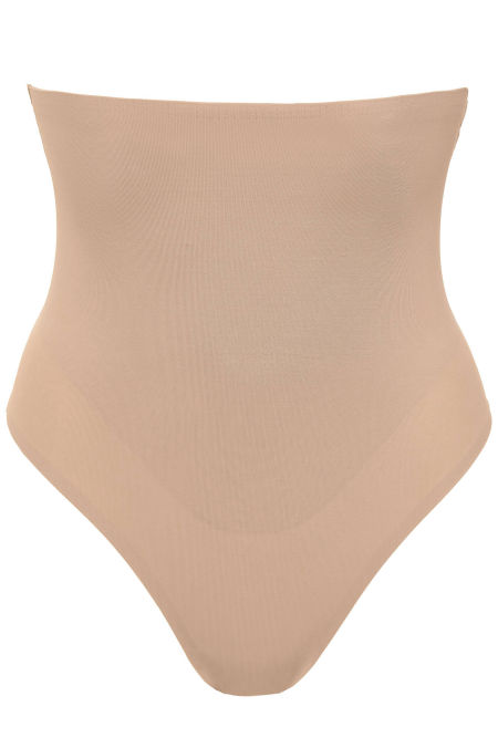 Maria stringi wysokie modelujące beżowe