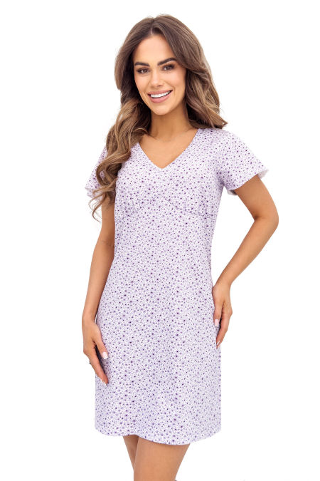 Damska koszula bawełniana w kwiaty - Fiorella II