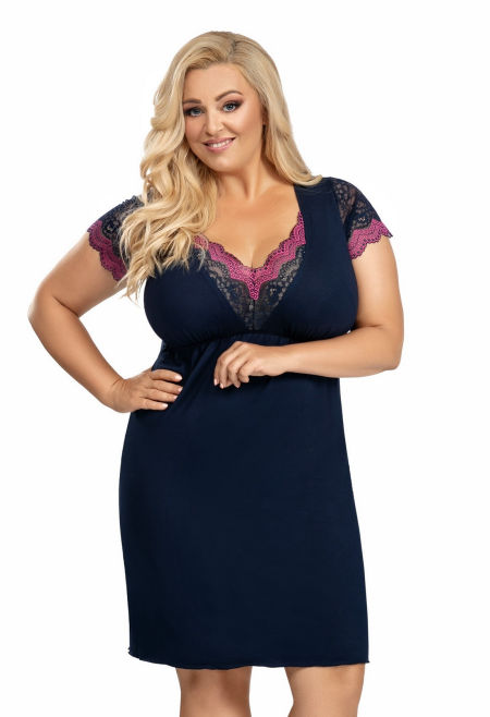 Nina plus size - koszulka nocna